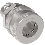 LL3S20BS Hansen® by Danfoss | Quick Disconnect Coupling | ST Series | 3/8" Male BSPP x 3/8" Body Size | Socket | NBR Seal | 303 Stainless Steel