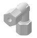 1565PX6G by Danfoss | Compression Tube | Union 90° Elbow with 'GRIPPER' Nut | 3/8" Tube OD x 3/8" Tube OD | Polypropylene