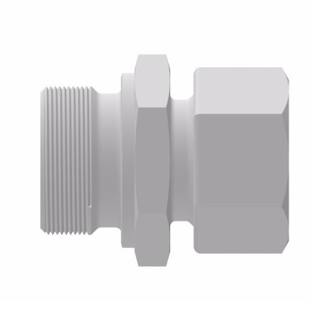 1568PX6X8G by Danfoss | Compression Tube x Male Connector with 'GRIPPER' Nut | 3/8" Tube OD x 1/2" Male Pipe | Polypropylene