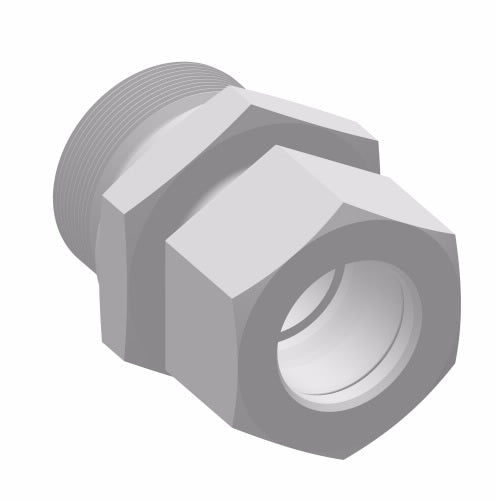 1568PX6X2G by Danfoss | Compression Tube x Male Connector with 'GRIPPER' Nut | 3/8" Tube OD x 1/8" Male Pipe | Polypropylene