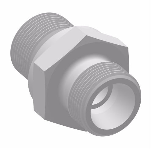 1568X6X2 by Danfoss | Compression Tube x Male Connector | 3/8" Tube OD x 1/8" Male Pipe | Nylon