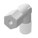 1569X4X6 by Danfoss | Compression Tube | Male Connector | 90° Elbow | 1/4" Tube OD x 3/8" Male Pipe | Nylon