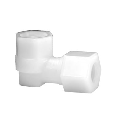 1570X4X4 by Danfoss | Compression Tube | Female Connector | 90° Elbow | 1/4" Tube OD x 1/4" Female Pipe | Nylon