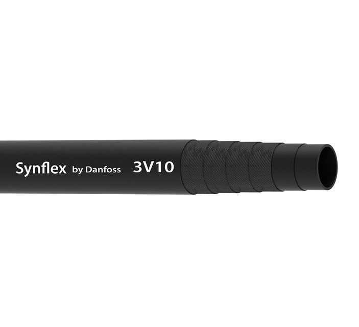 3V10-06-250BX Synflex by Danfoss | Very High Pressure Thermoplastic Hydraulic Hose (SAE J517) | -06 Hose Size | 0.38" ID | 250ft Box
