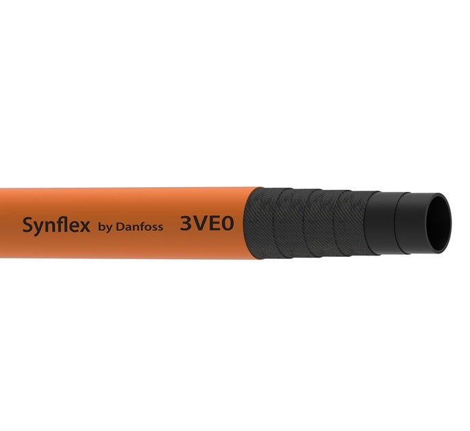 3VE0-04-250BX Synflex by Danfoss | Very High Pressure Non-Conductive Thermoplastic Hydraulic Hose (SAE J517) | -04 Hose Size | 0.25" ID | 250ft Box