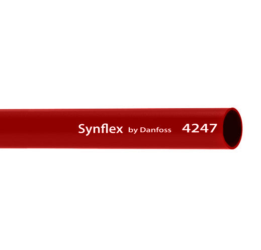 4247-04126 Synflex Solstice by Danfoss | 4247 Eclipse | Type A Truck Air Brake Tubing | 0.25" Tube OD | 0.17" Tube ID | 0.04" Wall Thickness | Red | 6000 ft Length (Non-Continuous)