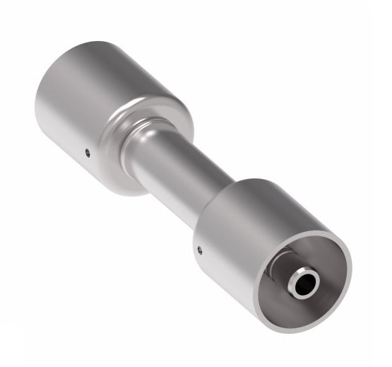 75708E-Y40 Weatherhead by Danfoss | 757 'E' Series | Hose Splicer Crimp Fitting | 13/32" Hose ID x 1/2" Hose ID | Steel