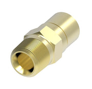 B-1116 Weatherhead by Danfoss | Everswage | Male Pipe Crimp Fitting for Everflex Hose | 7/8" Hose Barb x 1" Male NPT | Brass
