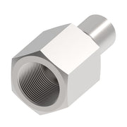 S-2105 Weatherhead by Danfoss | Everswage | Female Pipe Crimp Fitting for Everflex Hose | 1/4" Hose Barb x 1/4" Female NPTF | 300 Stainless Steel