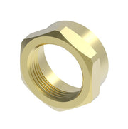 NJC-16-B Weatherhead by Danfoss | Everswage | Female 37° JIC Short Collar for Everflex Hose | 7/8" Hose Barb x 1" Female 37° JIC | Brass