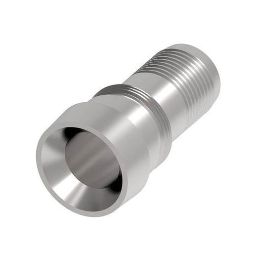 NJ-20-S Weatherhead by Danfoss | Everswage | Female 37° JIC Insert Crimp Fitting for Everflex Hose | 1-1/8" Hose Barb x 1-1/4" Female 37° JIC | Stainless Steel