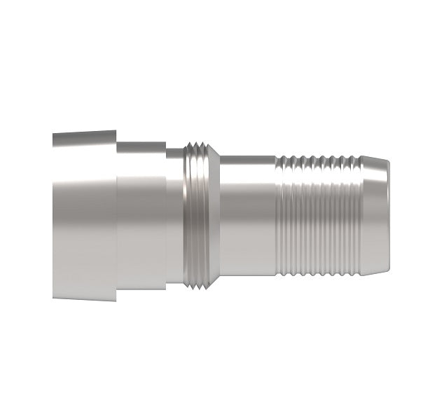 NJ-12-C Weatherhead by Danfoss | Everswage | Female 37° JIC Insert Crimp Fitting for Everflex Hose | 5/8" Hose Barb x 3/4" Female 37° JIC | Carbon Steel
