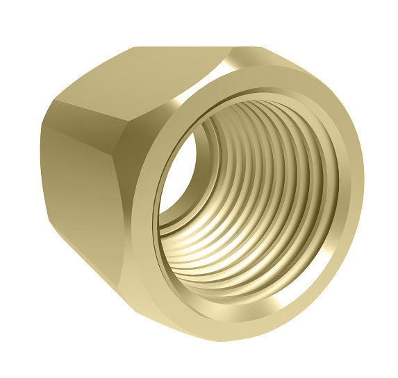 NNJ-5-B Weatherhead by Danfoss | Everswage | Female 37° JIC Nut for Everflex Hose | 1/4" Hose ID x 5/16" Female 37° JIC | Brass