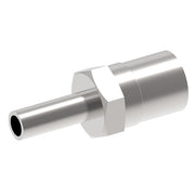 STE8-8 Weatherhead by Danfoss | Everswage | Tube Stub Crimp Fitting for Everflex Hose | 13/32" Hose Barb x 1/2" Tube OD | 300 Stainless Steel
