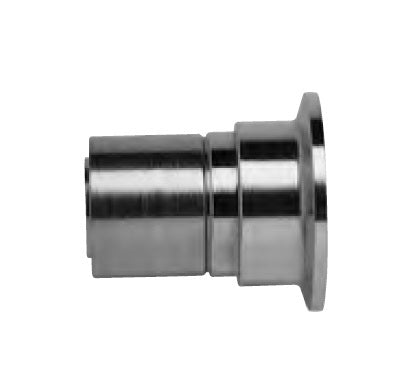 10-S.37-316 Weatherhead by Danfoss | Everswage | Sanitary Tri Clamp Crimp Fitting for Everflex Hose | 1/2" Hose Barb | Stainless steel