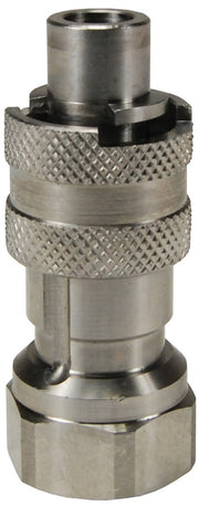 N4F6-S by Dixon Valve | Pneumatic Quick Disconnect Coupling | Dix-Lock® N-Series | 3/4" Female NPTF x 1/2" Body Size | Plug | 303 Stainless Steel