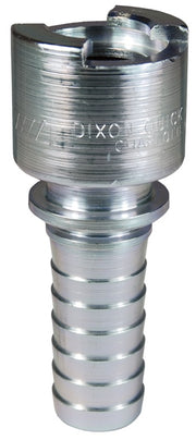 4NS3 by Dixon Valve | Pneumatic Quick Disconnect Coupling | Dix-Lock® N-Series | Hose Barb | 3/8" Hose ID x 1/2" Body Size | Socket | Nitrile Seal | Steel
