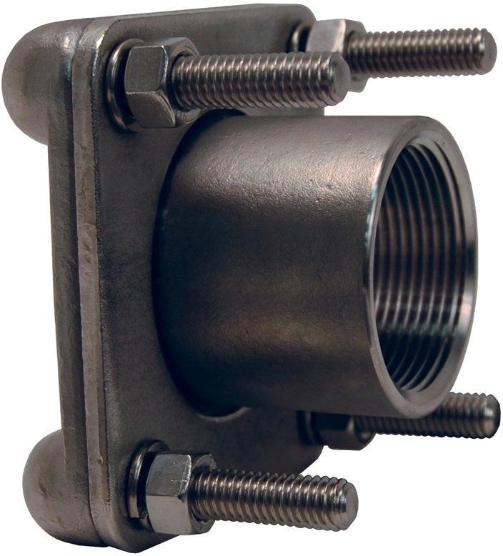 64253 by Dixon Valve | Bolted Fitting | 1-1/2" Female NPT | Stainless Steel