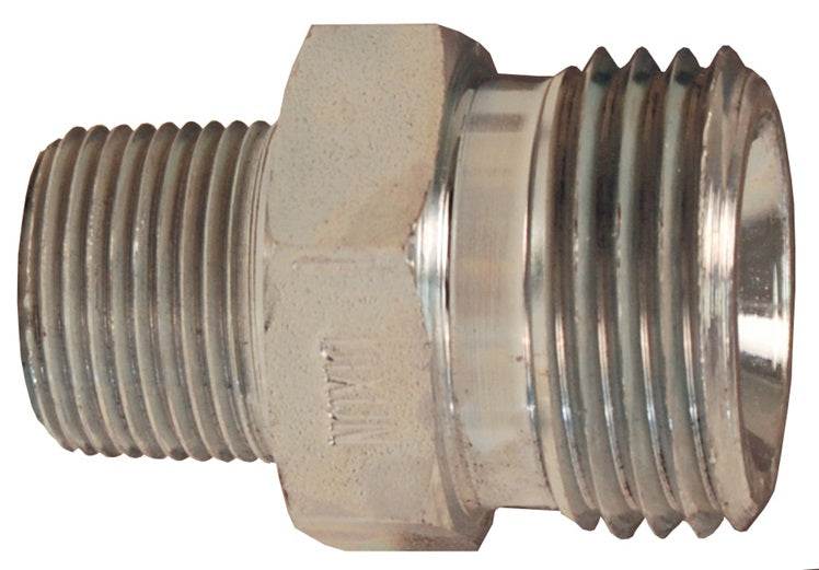 GDL7 by Dixon Valve | Boss® Ground Joint Air Hammer Coupling | Male Spud | Heavy Duty | 3/4" Male NPT x Wing Nut Thread | Plated Steel with Copper Seat