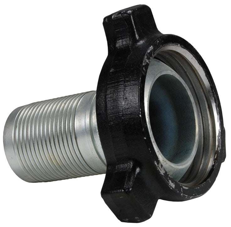 HUM100300CS by Dixon Valve | Boss® LPS Frac Fitting | Figure 100 | Male Fitting with Nut | 3" Size | Iron/Steel