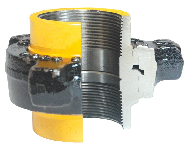 HU100600 by Dixon Valve | Boss® LPS Hammer Union | 100-Series | Threaded | 1,000 NSCWP (PSI) | 6" Size | Forged Steel