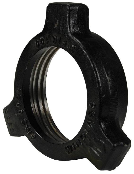HU100300N by Dixon Valve | Boss® LPS Hammer Union Nut | Figure 100 | One-Piece | 3" Size | Forged Steel (AISI Standard)