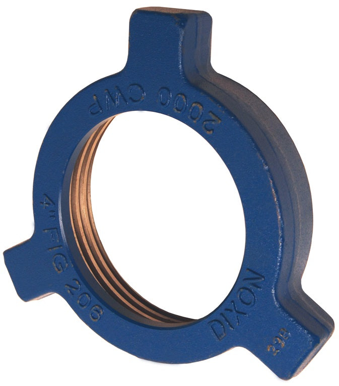 HU206200N by Dixon Valve | Boss® LPS Hammer Union Nut | Figure 200/206 | One-Piece | 2" Size | Forged Steel (AISI Standard)