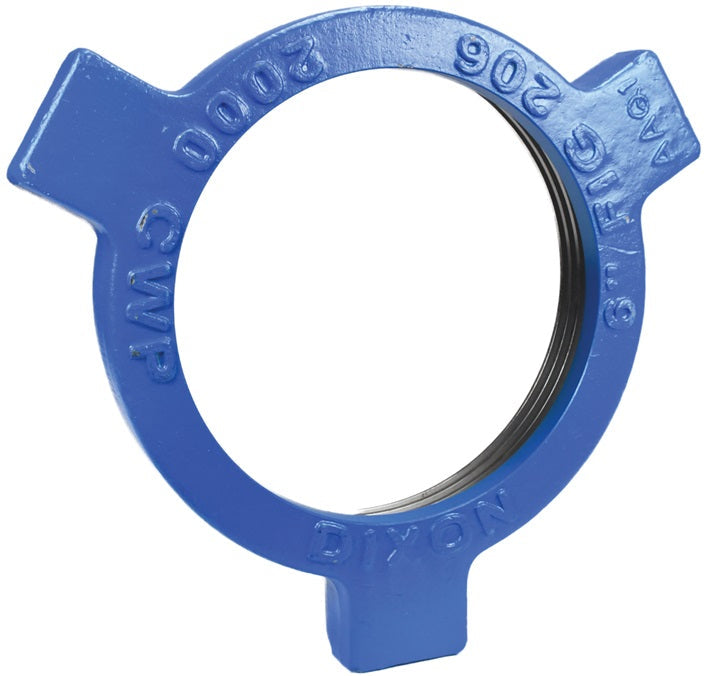 HU206600N by Dixon Valve | Boss® LPS Hammer Union Nut | Figure 200/206 | One-Piece | 6" Size | Forged Steel (AISI Standard)