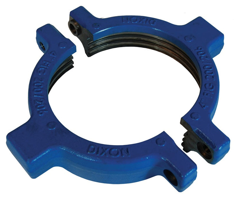 HU200800RN by Dixon Valve | Boss® LPS Hammer Union Split Nut | Figure 200/206 | Two-Piece | 8" Size | Forged Steel (AISI Standard)