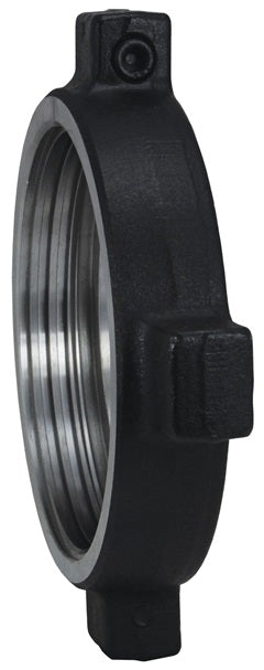 HUS500RN by Dixon Valve | Boss® Suction Service Fitting | Figure 50 | Hammer Union Split Nut, Black | 5" Size | Carbon Steel