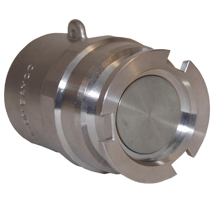 BA61-300 by Dixon Valve | Dry Disconnect | Bayonet Style | 3" Size | Adapter x Female NPT | Nitrile Rubber Seal | Aluminum