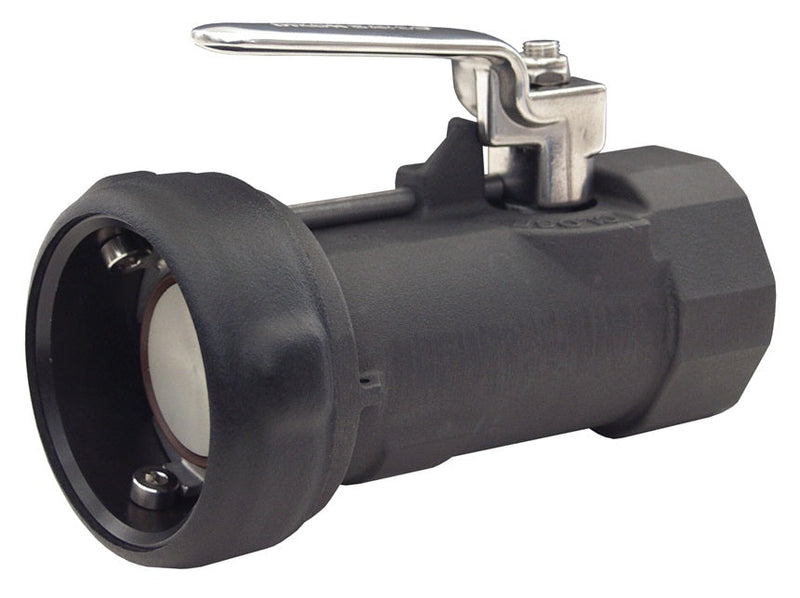 BC61-200 by Dixon Valve | Dry Disconnect | Bayonet Style | 2" Size | Coupler x Female NPT | Nitrile Rubber Seal | Anodized Hard Coat Aluminum