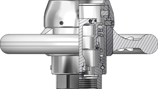 DDEC200SS by Dixon Valve | Dry Evotek Coupler | 2" Female NPT | 106mm Body Size | Stainless Steel