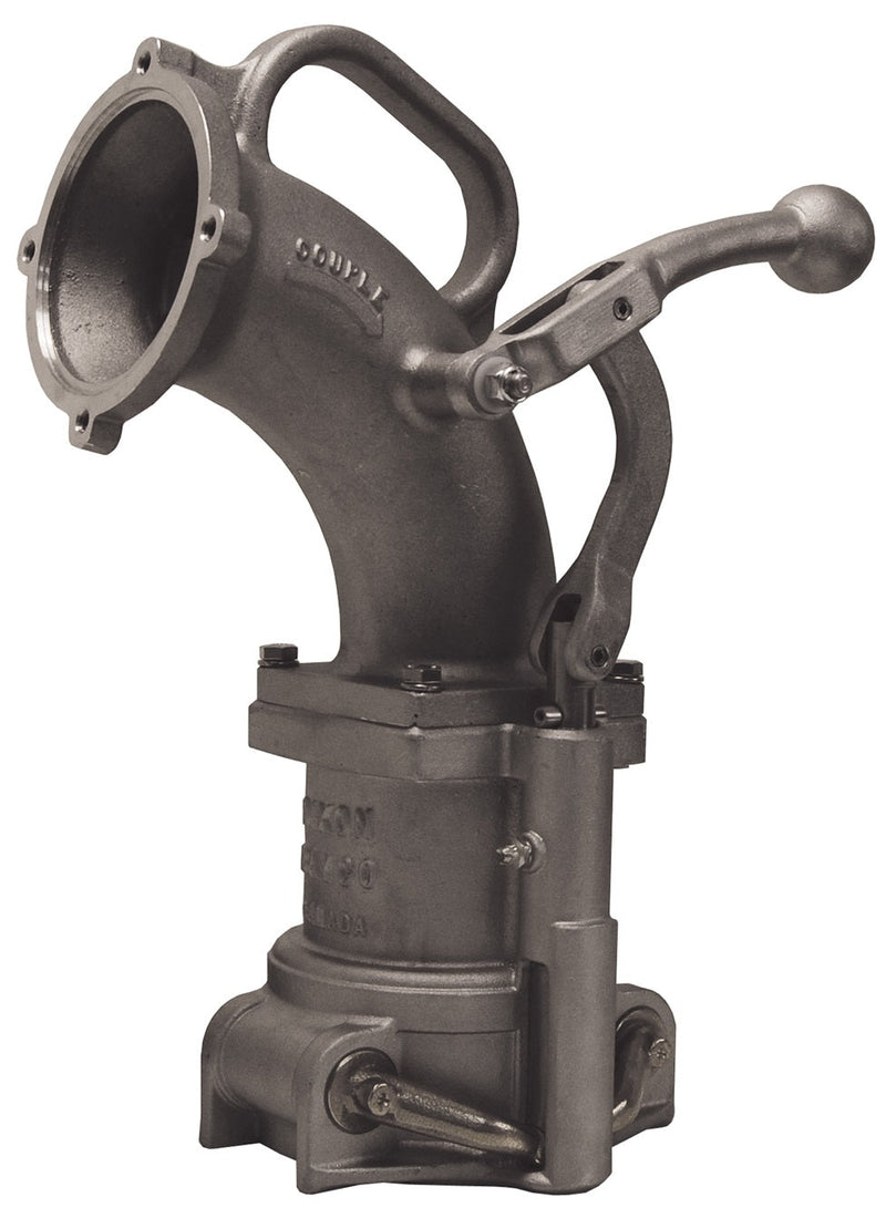 VR6200NPBU by Dixon Valve | Dual Point Vapor Recovery Elbow | Ball Lever | Ball Lever Handle, Without Adapter Outlet, Without Poppet Valve | Aluminum