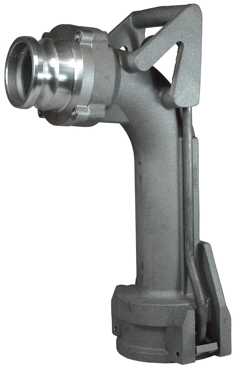 VR6100NP by Dixon Valve | Dual Point Vapor Recovery Elbow | Ball Lever | 3" Male Adapter Outlet, Without Poppet Valve | Aluminum