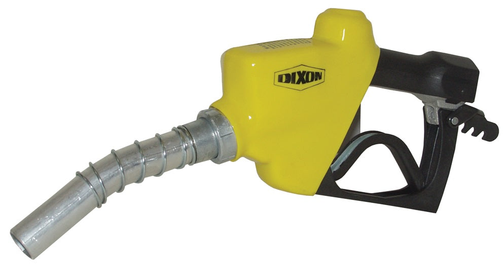 DFN100-NPNF FuelMaster™ by Dixon Valve | Diesel Nozzle with Safety Valve | UL Listed | 1" NPT Inlet | 1-1/8" Spout Outlet | Aluminum