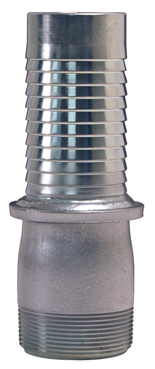 LP66 by Dixon Valve | LP Boss® Male Stem | 6" Male NPT x  6" Hose Barb | Schedule 40 Plated Steel