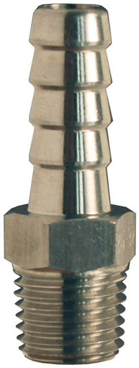 RN46 by Dixon Valve | Male Hose Barb Insert | 3/4" Male NPT x 1/2" Hose ID | 316 Stainless Steel