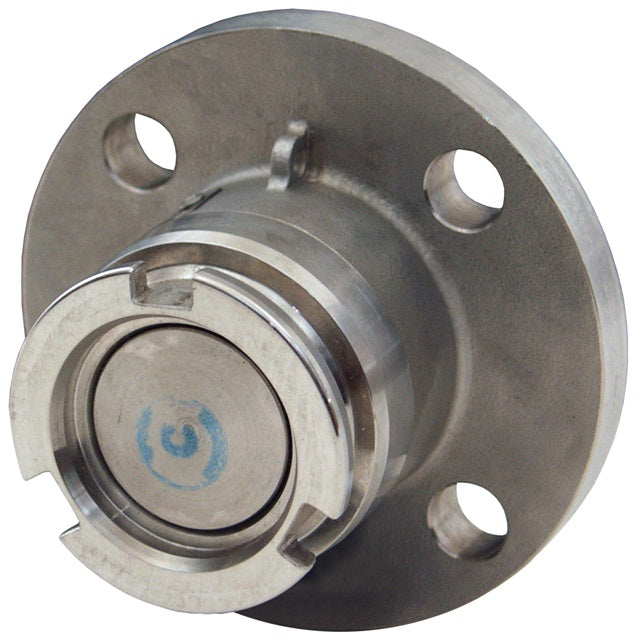 DDA300SS105FL by Dixon Valve | MannTek Dry Disconnect Adapter | Tank Unit | 3" 150# ASA Flange x 105mm Body Size | 316 Stainless Steel