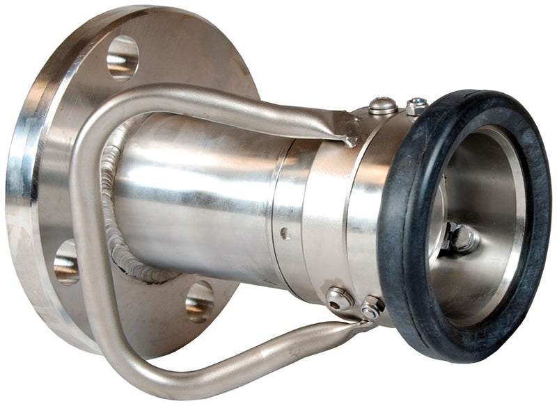 DDC200SSFL by Dixon Valve | MannTek Dry Disconnect Coupler | Hose Unit | 2" 150# ASA Flange | 70mm Body Size | 316 Stainless Steel