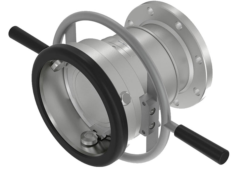 DDC600SSFL by Dixon Valve | MannTek Dry Disconnect Coupler | Hose Unit | 6" 150# ASA Flange | 238mm Body Size | 316 Stainless Steel