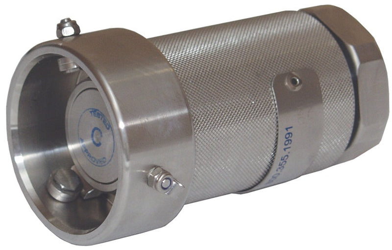 DDC075AL by Dixon Valve | MannTek Dry Disconnect Coupler | Hose Unit | 3/4" Female NPT | 56mm Body Size | Aluminum
