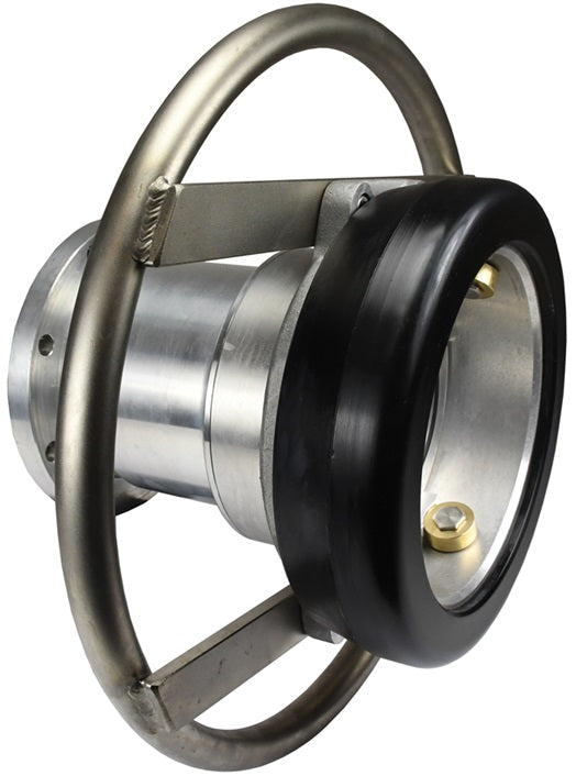DDC400AL164TTMA by Dixon Valve | MannTek Dry Disconnect Coupler | Hose Unit | 4" TTMA Flange | 164mm Body Size | Aluminum