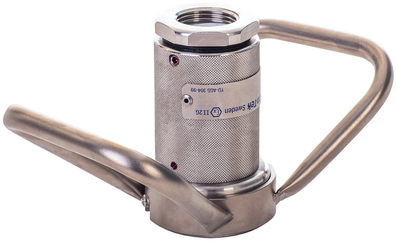 DDSC150SS by Dixon Valve | MannTek Dry Disconnect Coupler | for Steam Service | 1-1/2" Female NPT | 70mm Body Size | 316 Stainless Steel