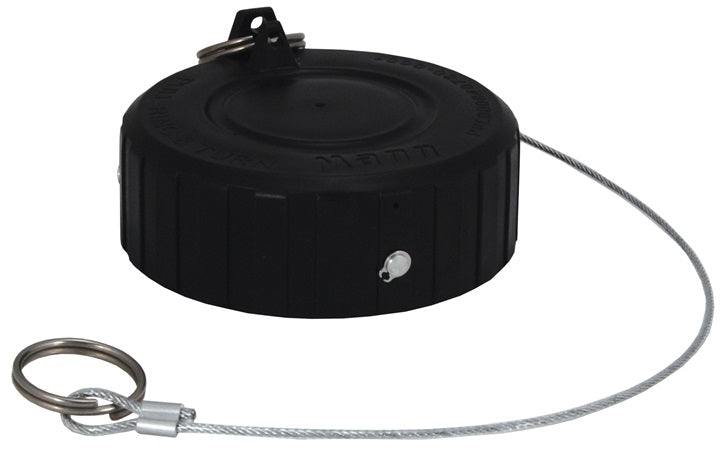 DDDC300105 by Dixon Valve | MannTek Dry Disconnect | Dust Cap | fits 105mm Body Size | Polyeten PE-HD 300