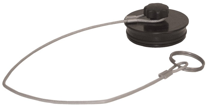 DDDP600 by Dixon Valve | MannTek Dry Disconnect | Dust Plug | fits 238mm Body Size | Aluminum