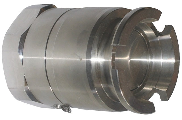 DGA100SS by Dixon Valve | MannTek Dry Disconnect Gas Adapter | 1" Female NPT | 56mm Body Size | 316 Stainless Steel