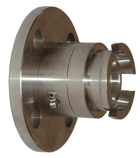 DGA100SSFL by Dixon Valve | MannTek Dry Disconnect Gas Adapter | Tank Unit | 1" 150# ASA Flange | 56mm Body Size | 316 Stainless Steel