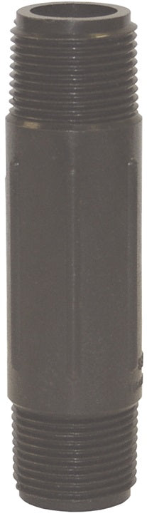 62193 by Dixon Valve | Nipple | Schedule 80 | 2" Male NPT x 2" Male NPT | 6" Length | Polypropylene