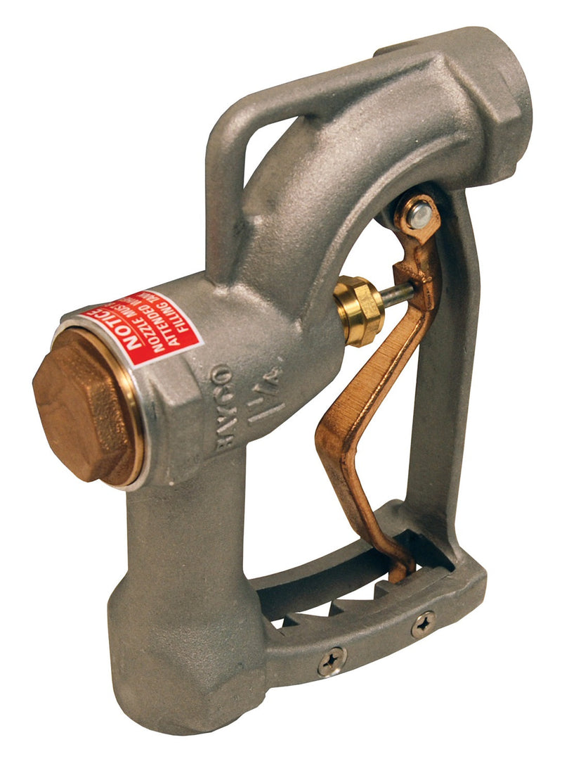 112DNS by Dixon Valve | Pressure Nozzle for Bulk Delivery | 1-1/2" Female NPT Inlet | 1-1/2" Female NPT Outlet | 100 GPM | Aluminum